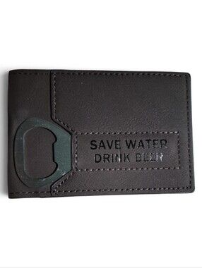 Mens WALLET WITH BOTTLE OPENER